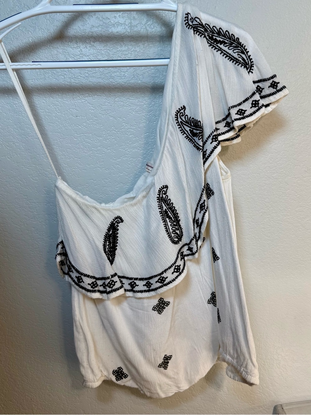 Free People Easy on the Eyes Off Shoulder Top